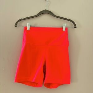 Hot pink yoga shorts! Never worn! Perfect for a good workout set